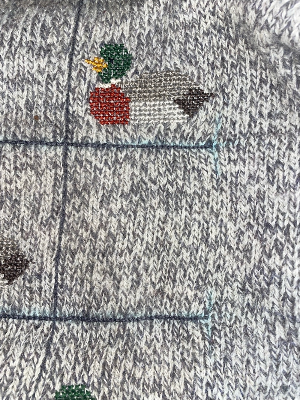 Unisex vintage Boston Traders Duck Embroidered Crewneck Sweater - Picture 5 of 5